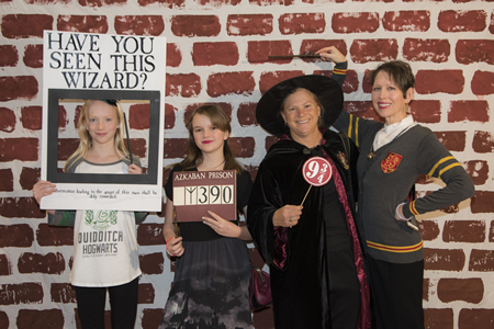 Harry Potter Yule Ball photo booth