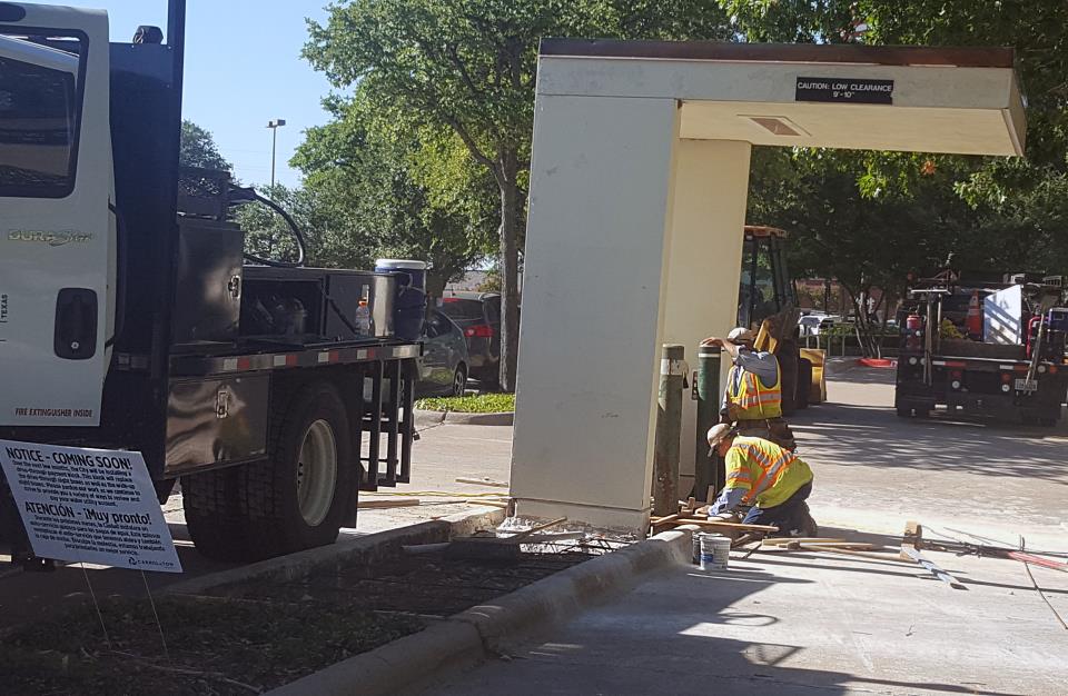 UCS kiosk construction