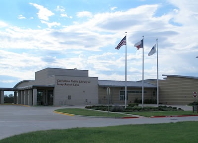 Carrollton Public Library at Josey Ranch Lake