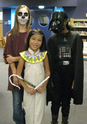 Halloween 2011 Darth Vader Cleopatra Voodoo