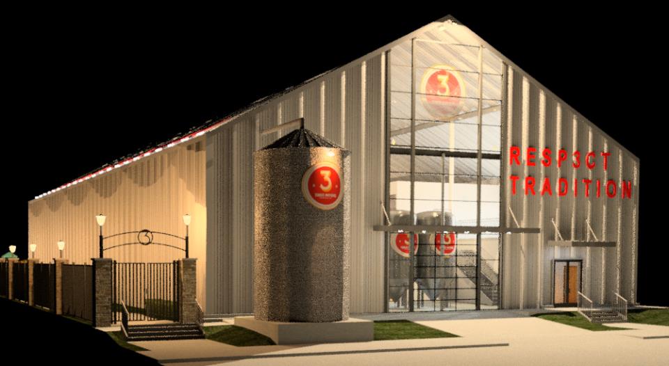 3 Nations Brewing Co. rendering