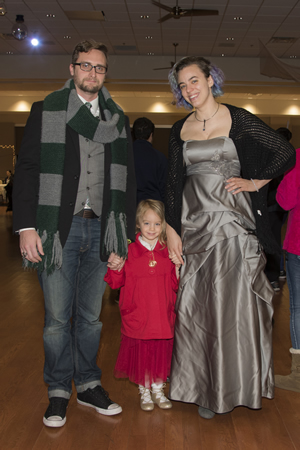 Harry Potter Yule Ball family on dance floor