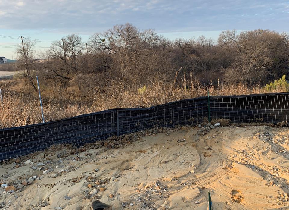 Silt Fence Photo