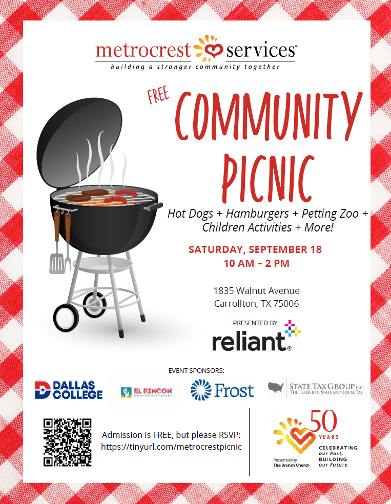 Community Picnic flyer