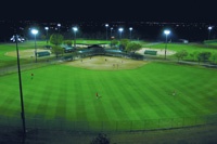 McInnish Softball Fields at Night