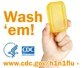 Wash 'em! CDC advice for flu prevention