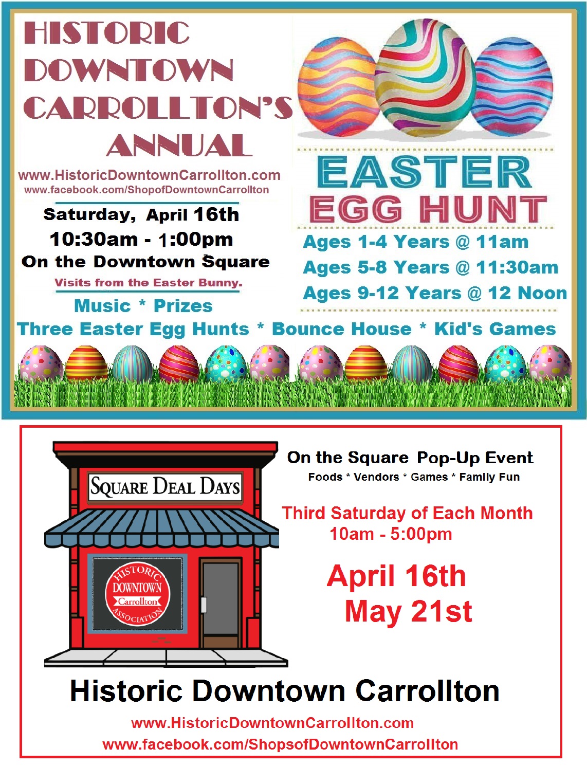 easter-egg-hunt-and-square-deal-days-2022