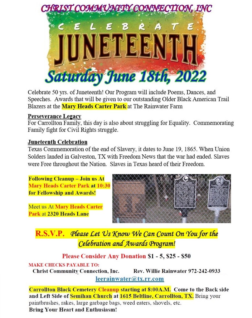 Juneteenth Flyer 2022