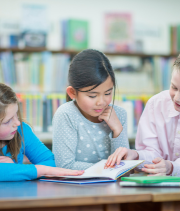 children reading a Juvenile Nonfiction book