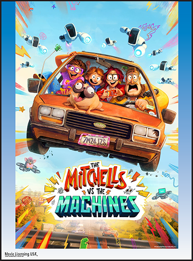 The Mitchells vs The Machines poster