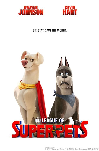 DC League of Super-Pets movie poster