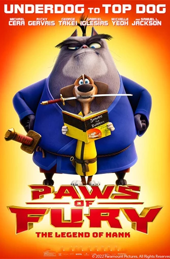 Paws of Fury The Legend of Hank movie poster