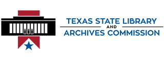 Texas State Library and Archives Commission logo