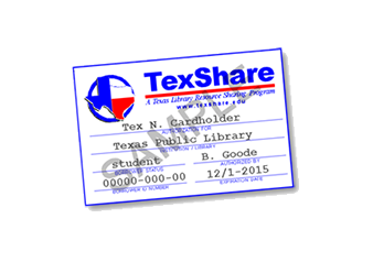 TexShare Card example