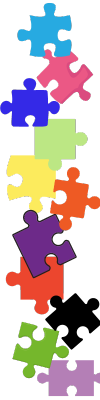 colorful puzzle pieces