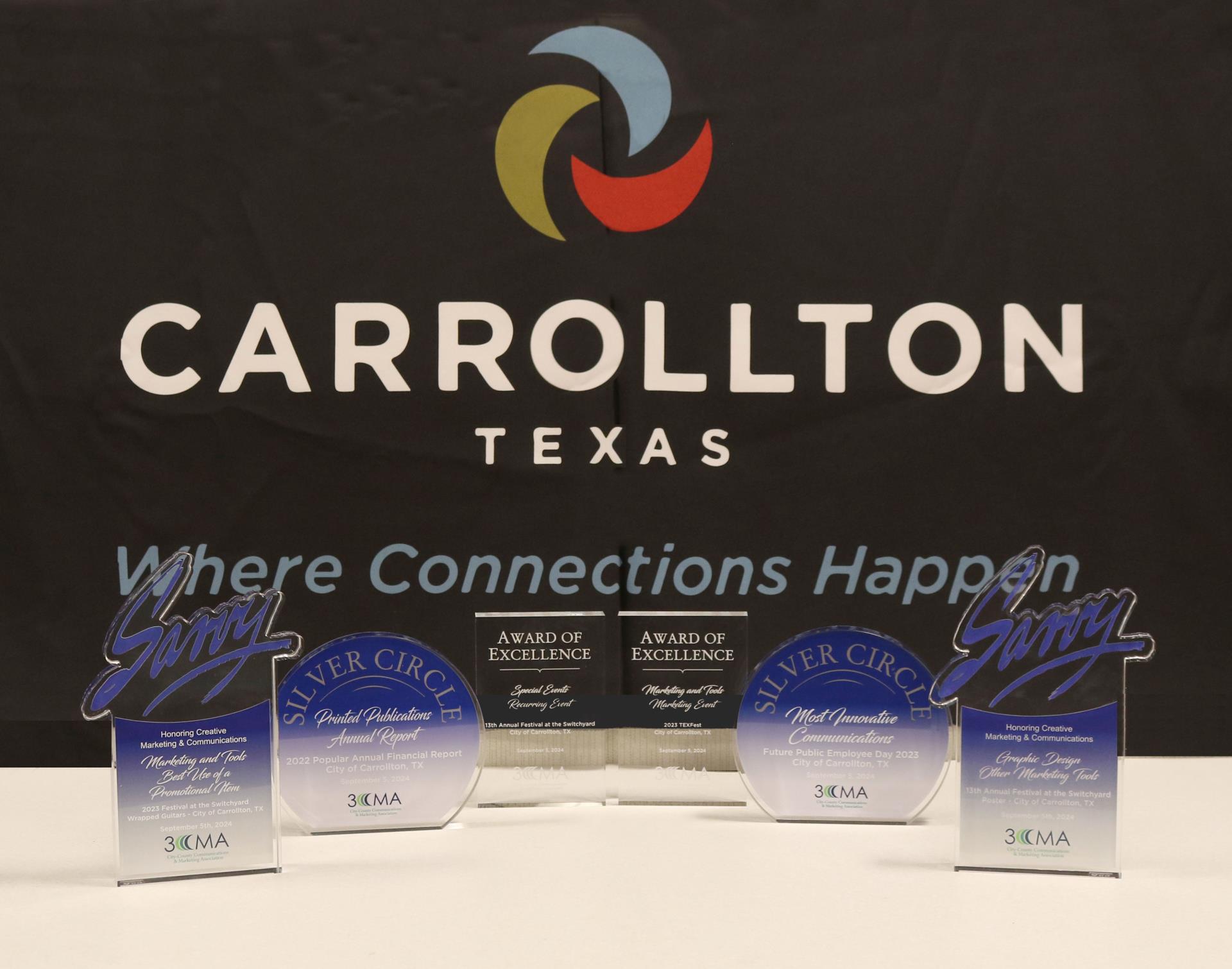 Carrollton Wins National Awards in Communications