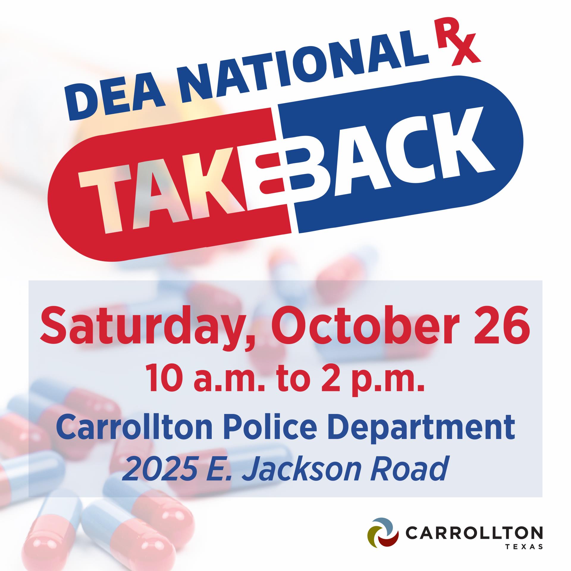 2024 Drug Take Back Event_Instagram Post