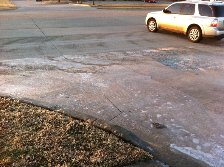 frozen street view