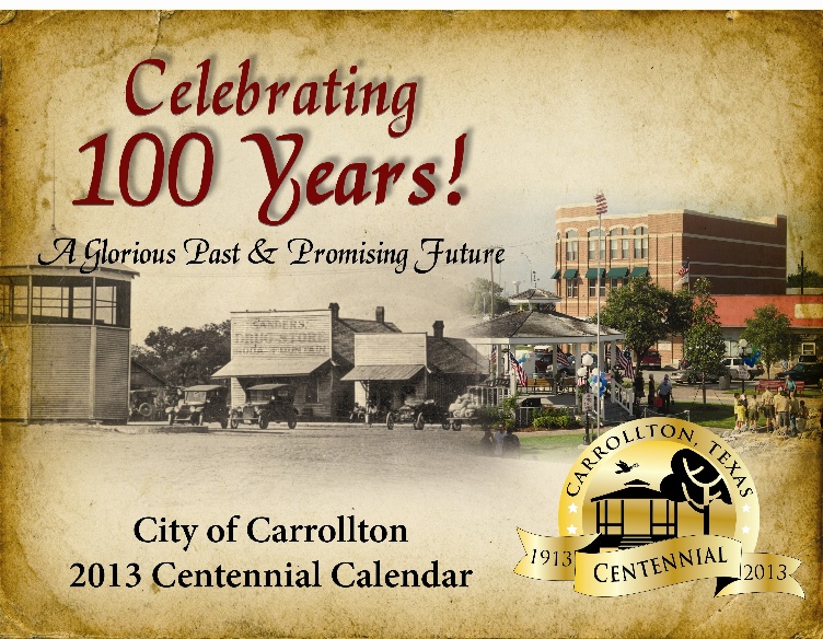 Centennial Calendar front image