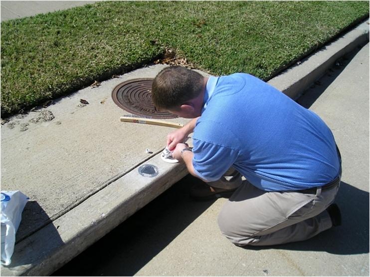 Storm drain marking