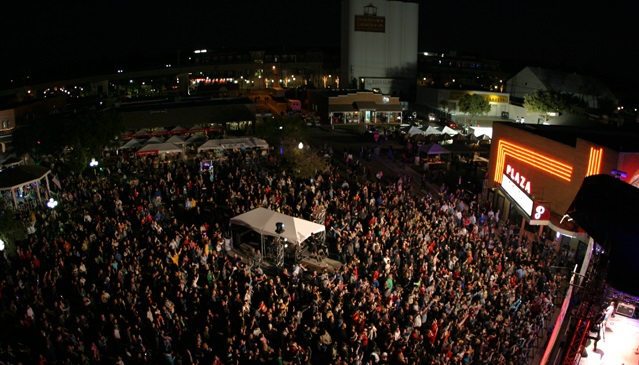 Festival at night