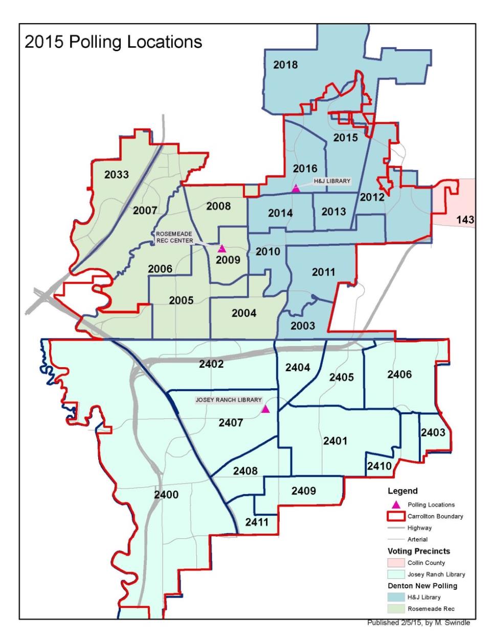 2015 election locations