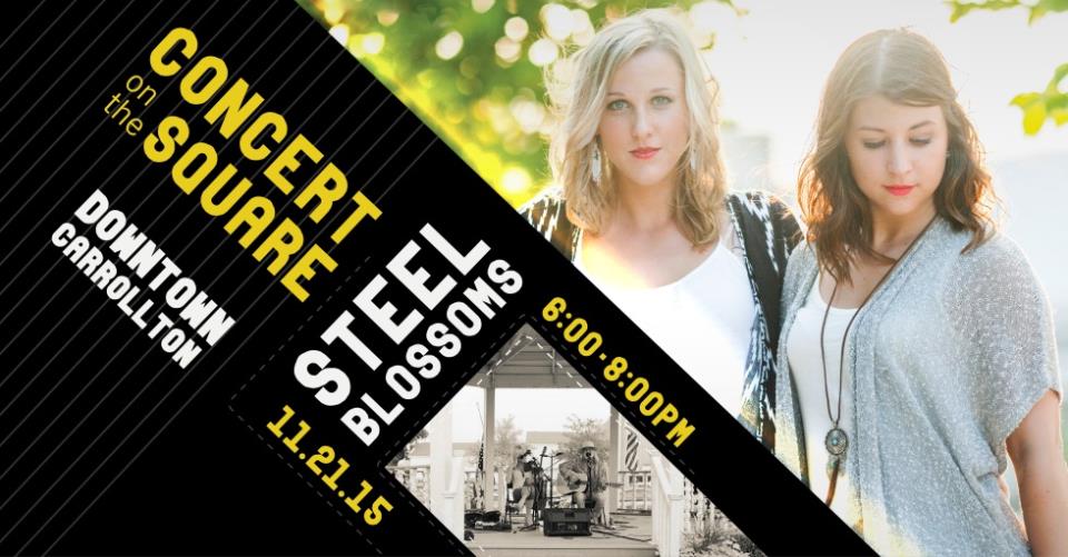 concert steel blossoms